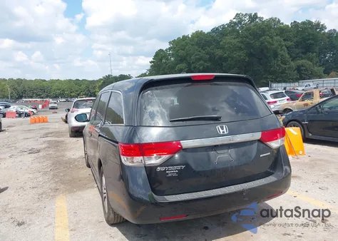 2017 Honda Odyssey Se из США, поврежденный, VIN 5FNRL5H33HB008343